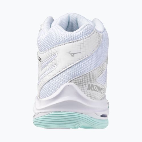 Scarpe da volley donna Mizuno Wave Voltage 2 Mid white/blue tint