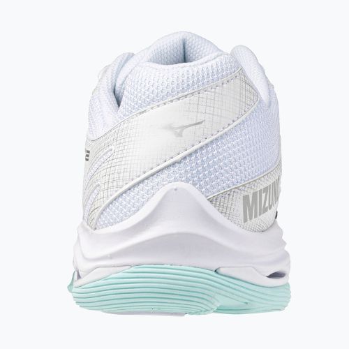 Scarpe da pallavolo donna Mizuno Wave Voltage 2 white/blue tint
