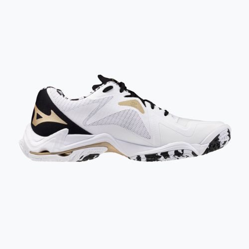Scarpe da pallavolo Mizuno Wave Lightning Z8 white/black/gold