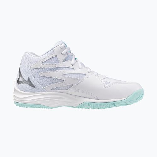 Scarpe da volley donna Mizuno Thunder Blade Z Mid white/blue tint