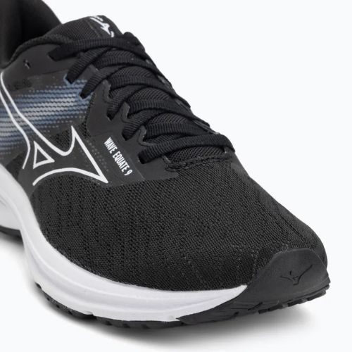 Scarpe running uomo Mizuno Wave Equate 9 black/white/vintage indigo