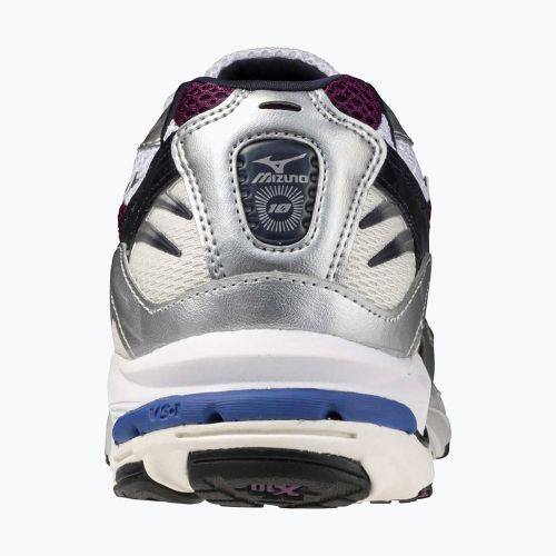 Scarpe Mizuno Wave Rider 10 white/baritone blue/dark purple