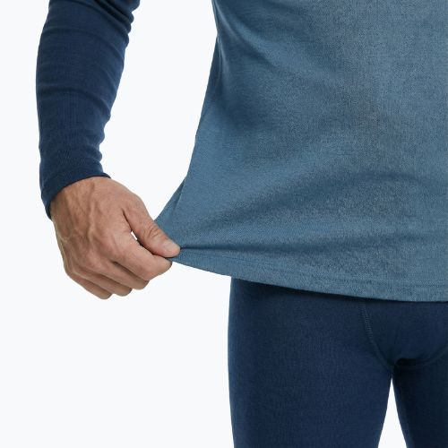 Completo intimo termico da uomo WOOLCANO termoaktywna Merino SET0978 blue