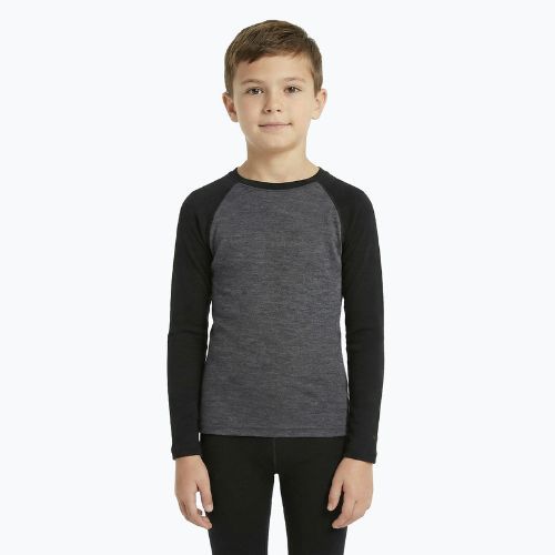 Set intimo termico per bambini WOOLCANO Merino SET0982 grey