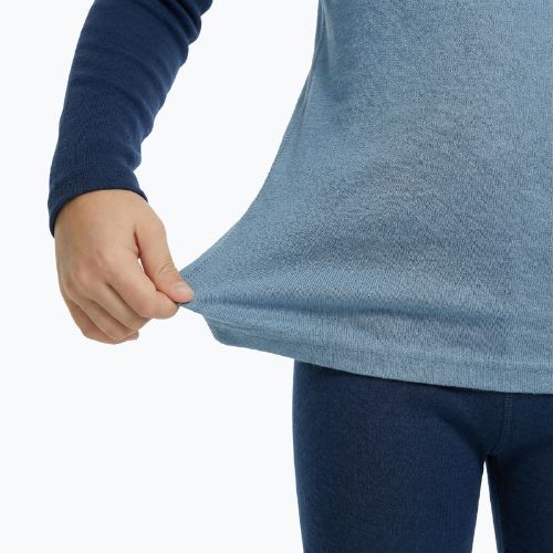Set intimo termico per bambini WOOLCANO Merino SET0982 blue