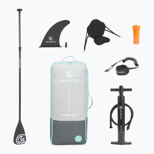 Set tavola SUP gonfiabile AQUASTIC Touring 11'6" blue