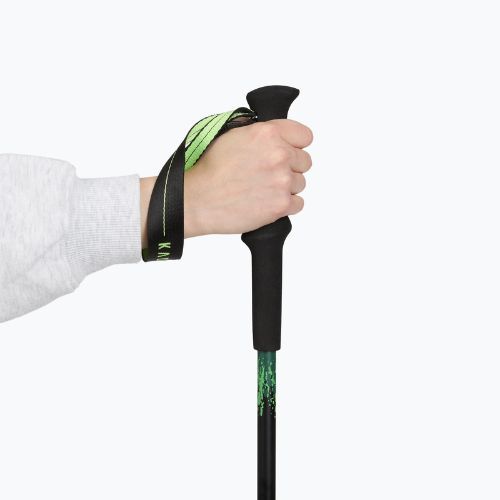 Bastoncini da trekking KADVA Torre adjustable carbon green