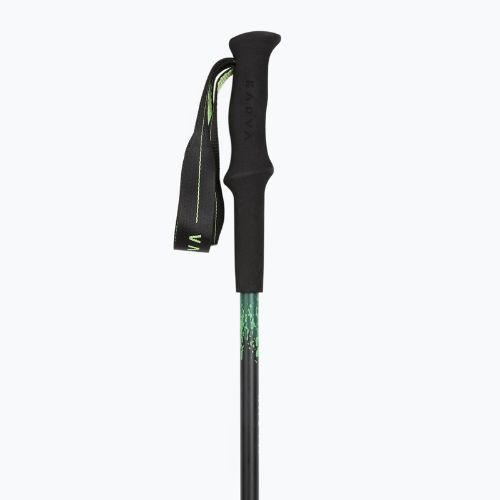 Bastoncini da trekking KADVA Torre adjustable carbon green