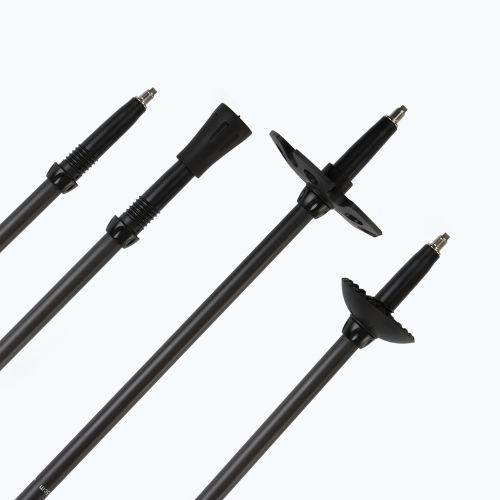 Bastoncini da trekking KADVA Torre adjustable carbon green