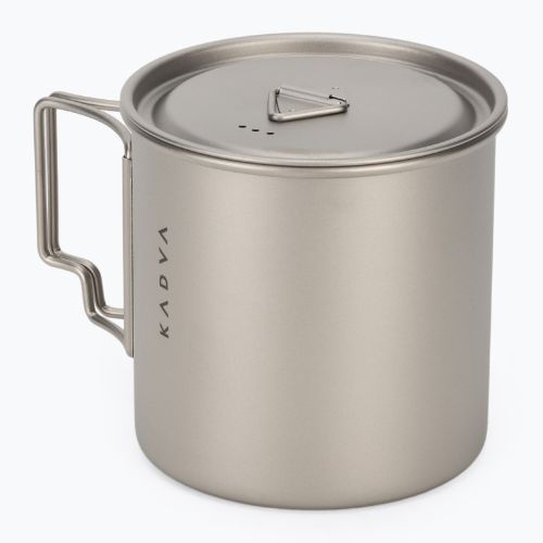 Tazza da viaggio KADVA titanium ultralight gray