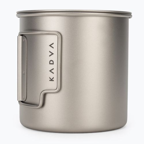 Tazza da viaggio KADVA titanium ultralight gray