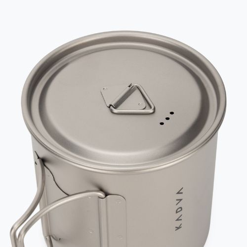 Tazza da viaggio KADVA titanium ultralight gray