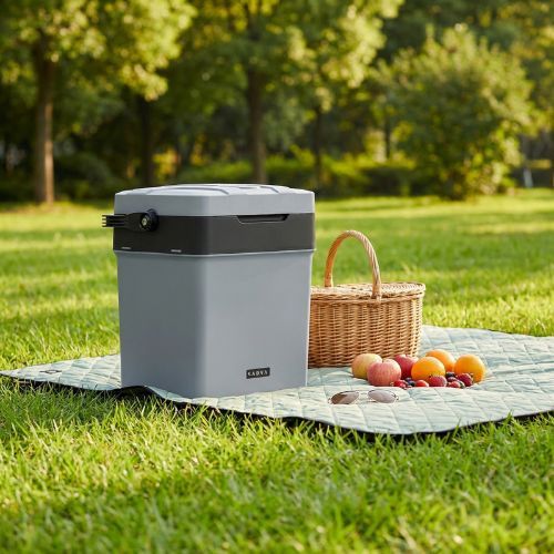 Frigorifero portatile KADVA AC/DC grigio