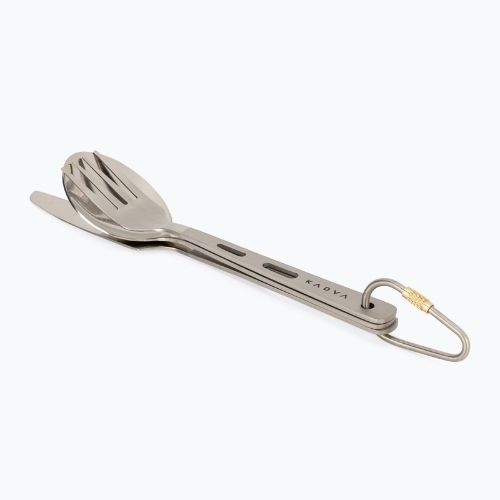 Posate da campeggio KADVA titanium ultralight gray