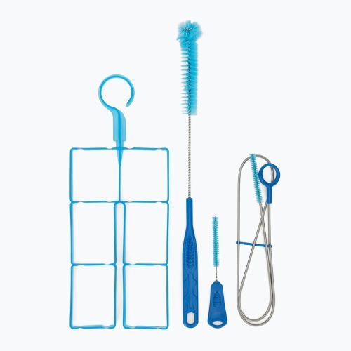 Set di pulizia per softflask e borracce KADVA Flowbie blu