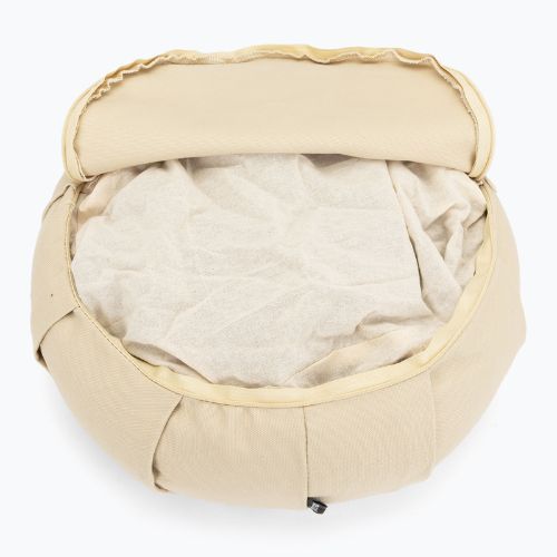 Cuscino per meditazione con guscio di grano saraceno XTREXO zafu Contempla beige
