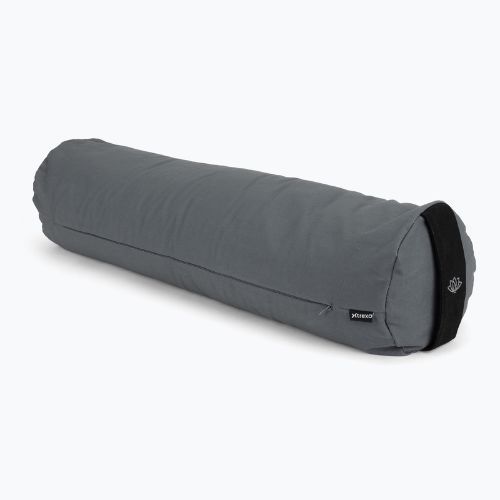 Cuscino per yoga con guscio di grano saraceno XTREXO Contempla grigio