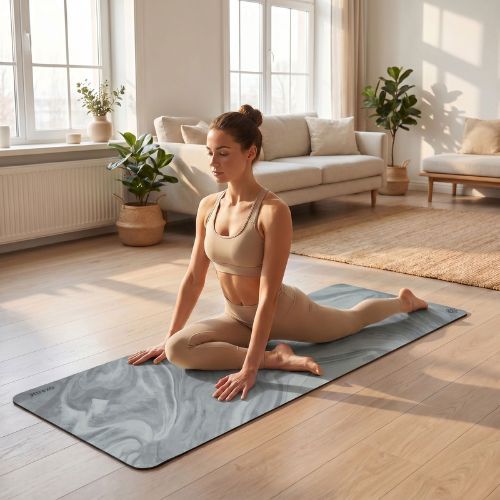Tappetino da yoga XTREXO Softea viola