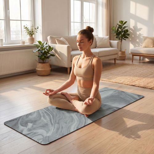 Tappetino da yoga XTREXO Softea viola