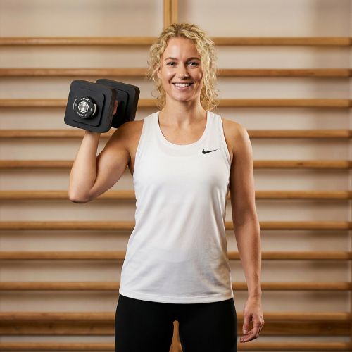 Manubrio regolabile XTREXO 15 kg black