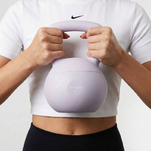 Kettlebell SOFT XTREXO 4 kg viola