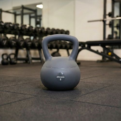 Kettlebell morbido XTREXO 8 kg grey