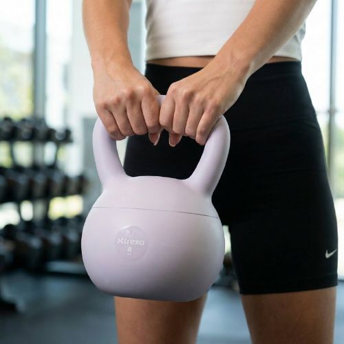 Kettlebell SOFT XTREXO 8 kg viola