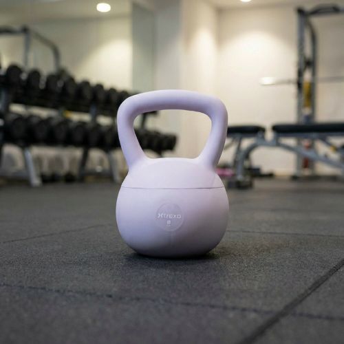 Kettlebell SOFT XTREXO 8 kg viola