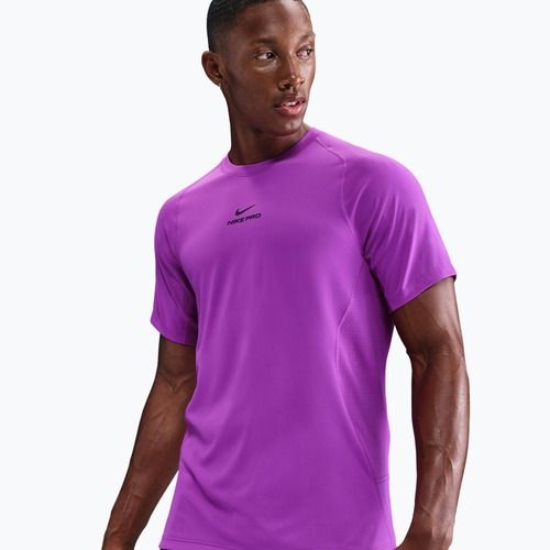 T-shirt da allenamento uomo Nike Pro Training Dri-Fit vivid purple/black