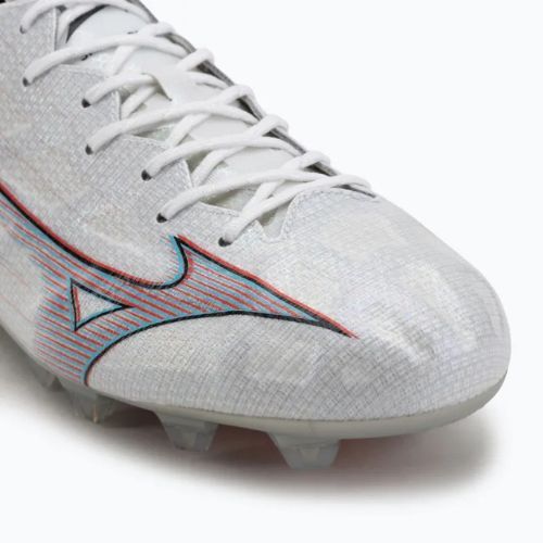 Scarpe da calcio uomo Mizuno Alpha JP white/ignition red/801 c