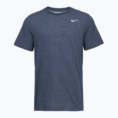 T-shirt uomo Nike Dri-Fit smokey obsidian heather/matte silver