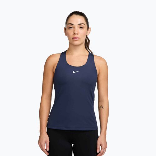 T-shirt donna Nike Swoosh Medium Support Bra midnight navy/white