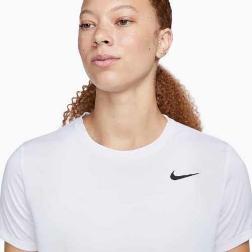 Koszulka treningowa damska Nike Dri-Fit white/black