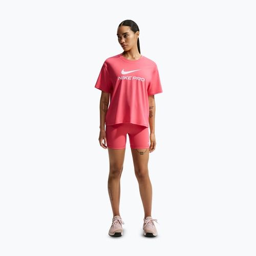 Maglia da allenamento donna Nike Pro Dri-Fit Loose sea coral/white
