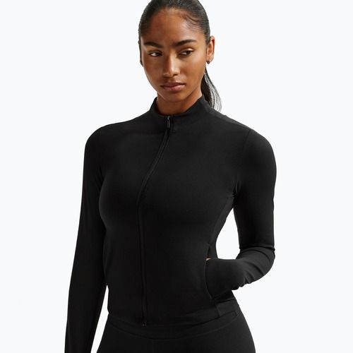 Felpa da allenamento da donna Nike Zenvy Dri-Fit Full Zip black/cool grey