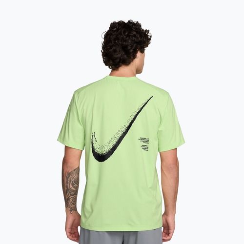 T-shirt uomo Nike Hyverse Dri-Fit GFX light liquid lime/black