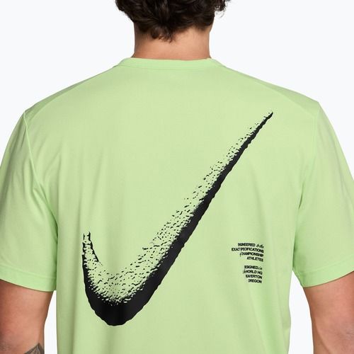 T-shirt uomo Nike Hyverse Dri-Fit GFX light liquid lime/black
