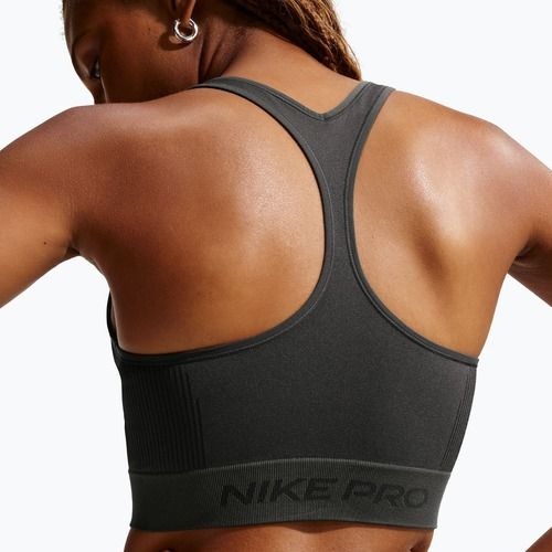 Top donna Nike Pro Seamless Dri-Fit Cropped dark