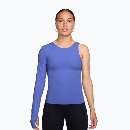 Maglia da allenamento donna Nike Zenvy Dri-Fit One Sleeve Top sapphire/white/white