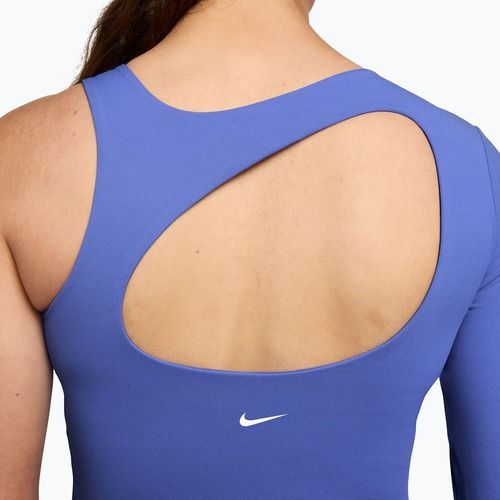 Maglia da allenamento donna Nike Zenvy Dri-Fit One Sleeve Top sapphire/white/white