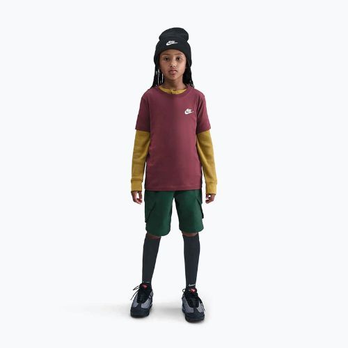 T-shirt bambino Nike Sportswear dark team red
