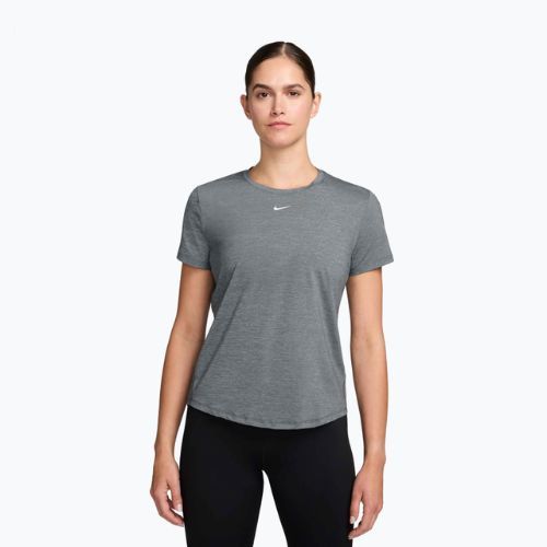 T-shirt donna Nike One Classic Dri-Fit smoke grey/heather/white