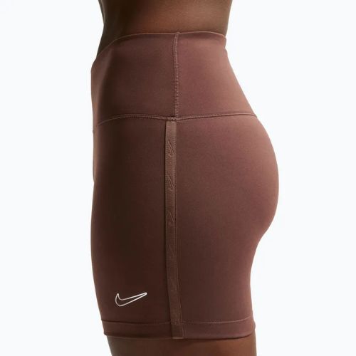 Shorts da donna Nike One Biker 5" light chocolate