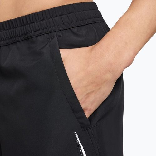 Pantaloncini da allenamento uomo Nike Form Dri-Fit GFX 7" black/white