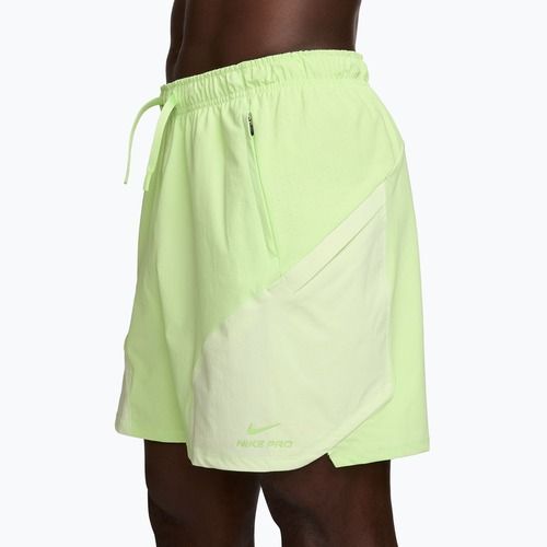 Pantaloncini da uomo Nike Pro Training Dri-Fit 6" light liquid lime/light liquid lime
