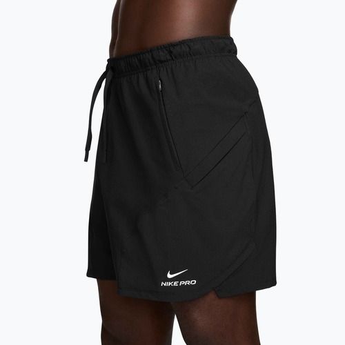 Pantaloncini da uomo Nike Pro Training Dri-Fit 6" black/black/white