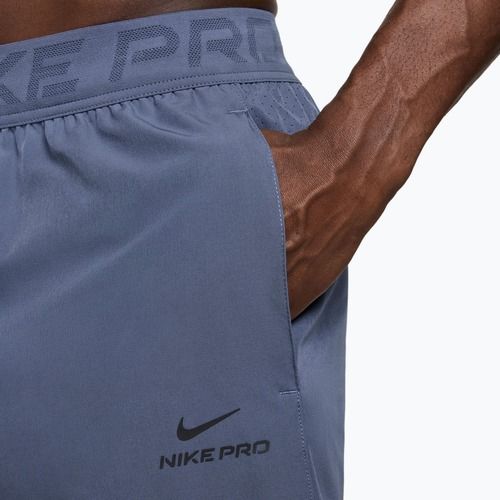 Spodenki męskie Nike Pro Training Dri-Fit 6" diffused blue/black