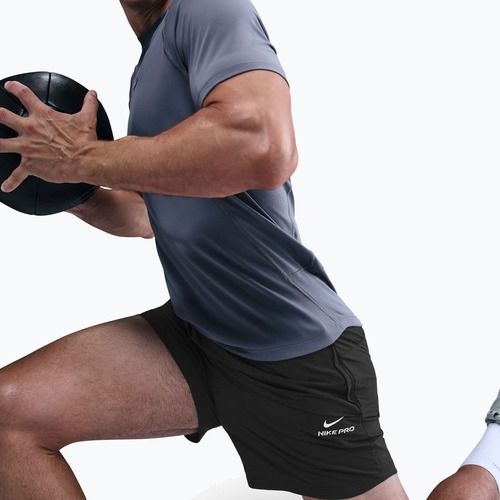 Spodenki męskie Nike Pro Training Dri-Fit 6" black/white