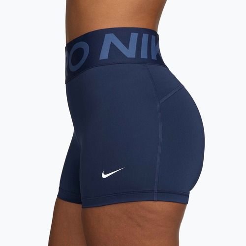 Shorts da donna Nike Pro Sculpt High Waisted 3" Biker midnight navy/white