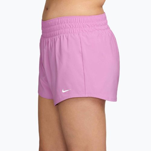 Pantaloncini da donna Nike One Dri-Fit 3" light magenta/white